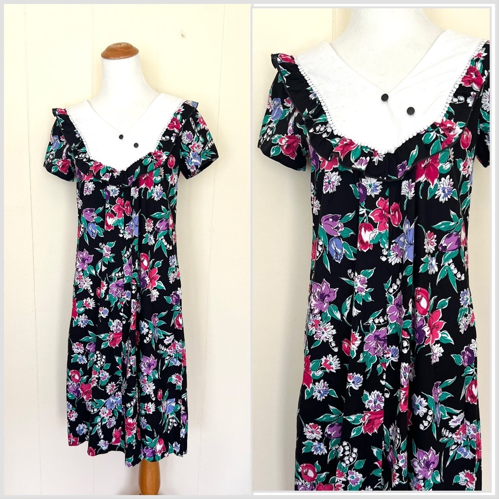 VTG Cottagecore Hawaiian Mu'uMu'u